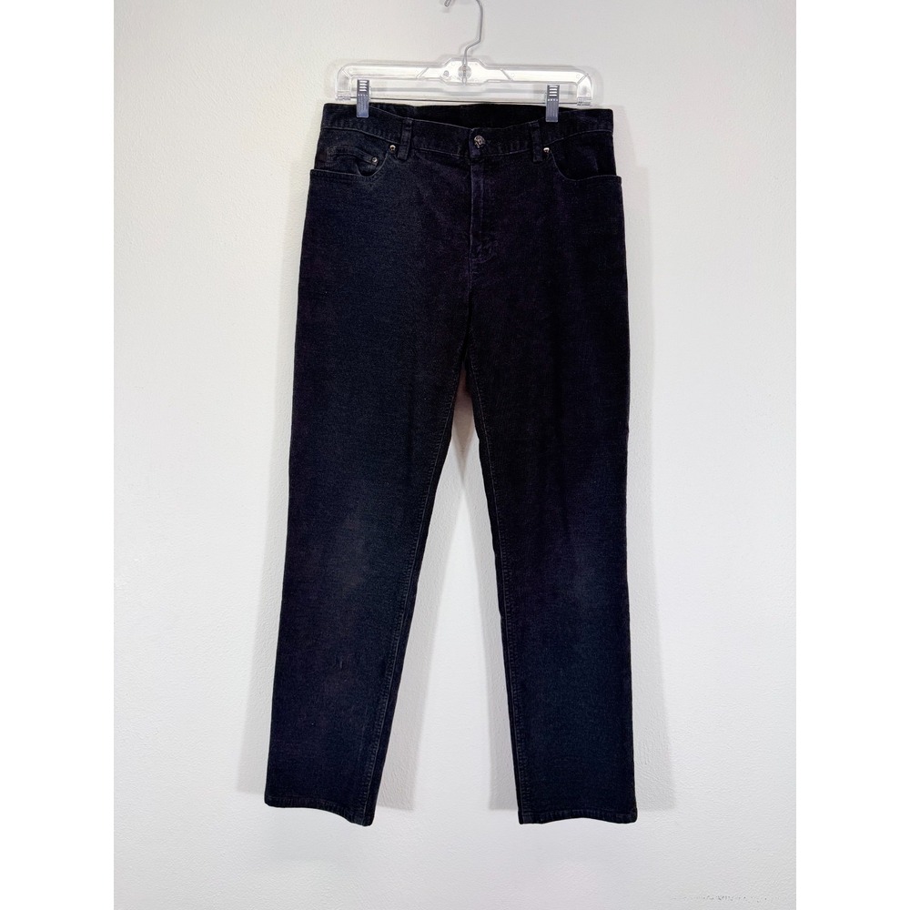 Ralph Lauren Jeans Co Vintage Womens High Rise Straight Leg Corduroy Jeans Sz 10